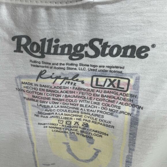 Urban Outfitters Rolling Stone Magazine White T-Shirt Dress - Picture 9 of 9